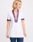 Sport Tunic - Navy & Red