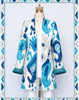 The Azure Ikat Toppic
