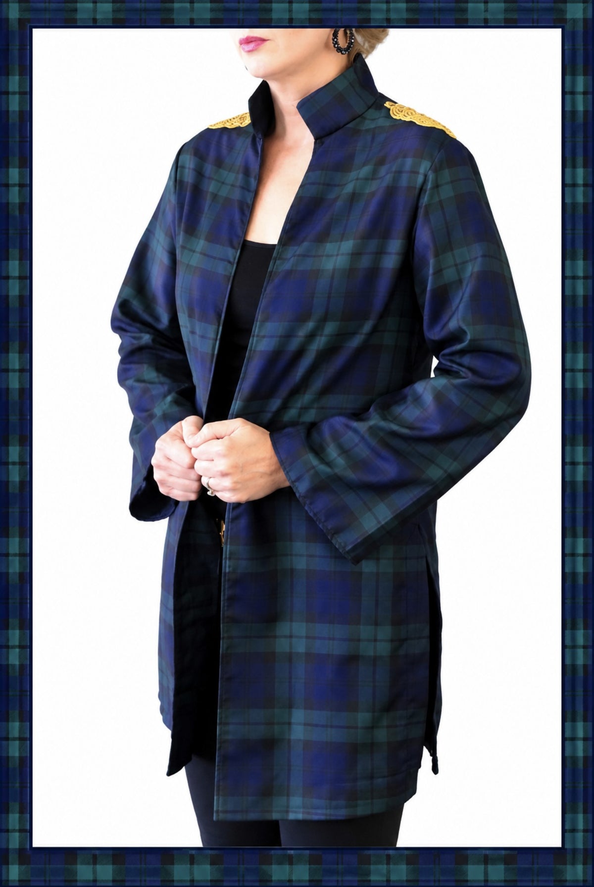 The Sacred Heart Black Watch Tartan Toppic
