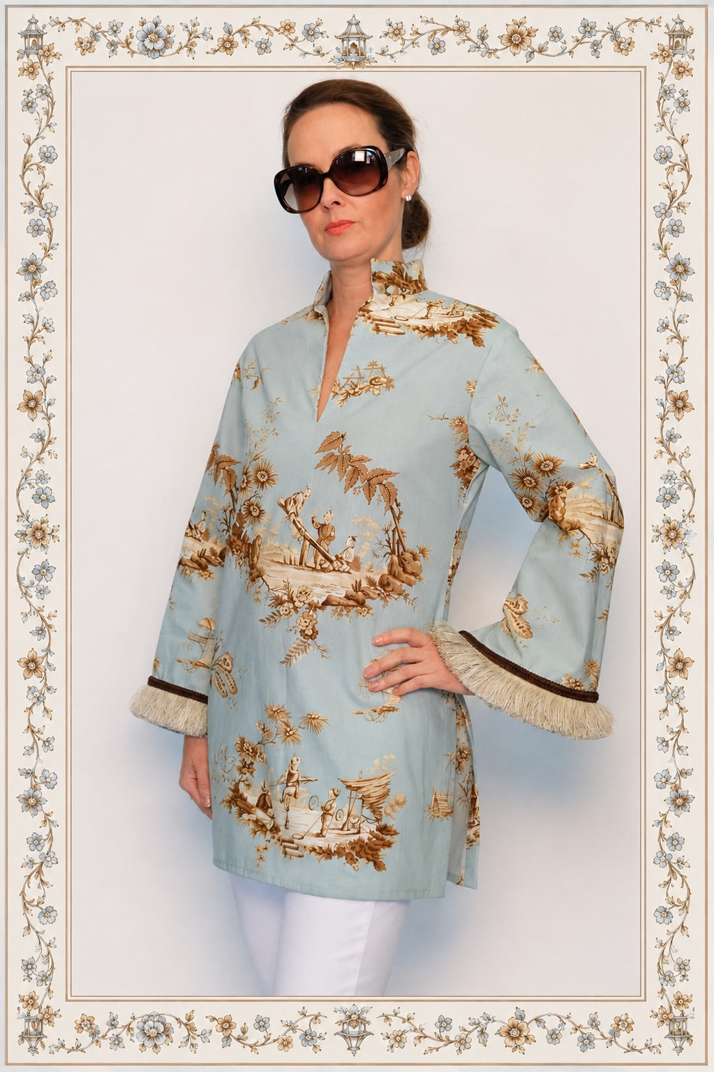 The Gilded Garden Tunic