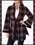 Stewart Tartan Toppic in Black