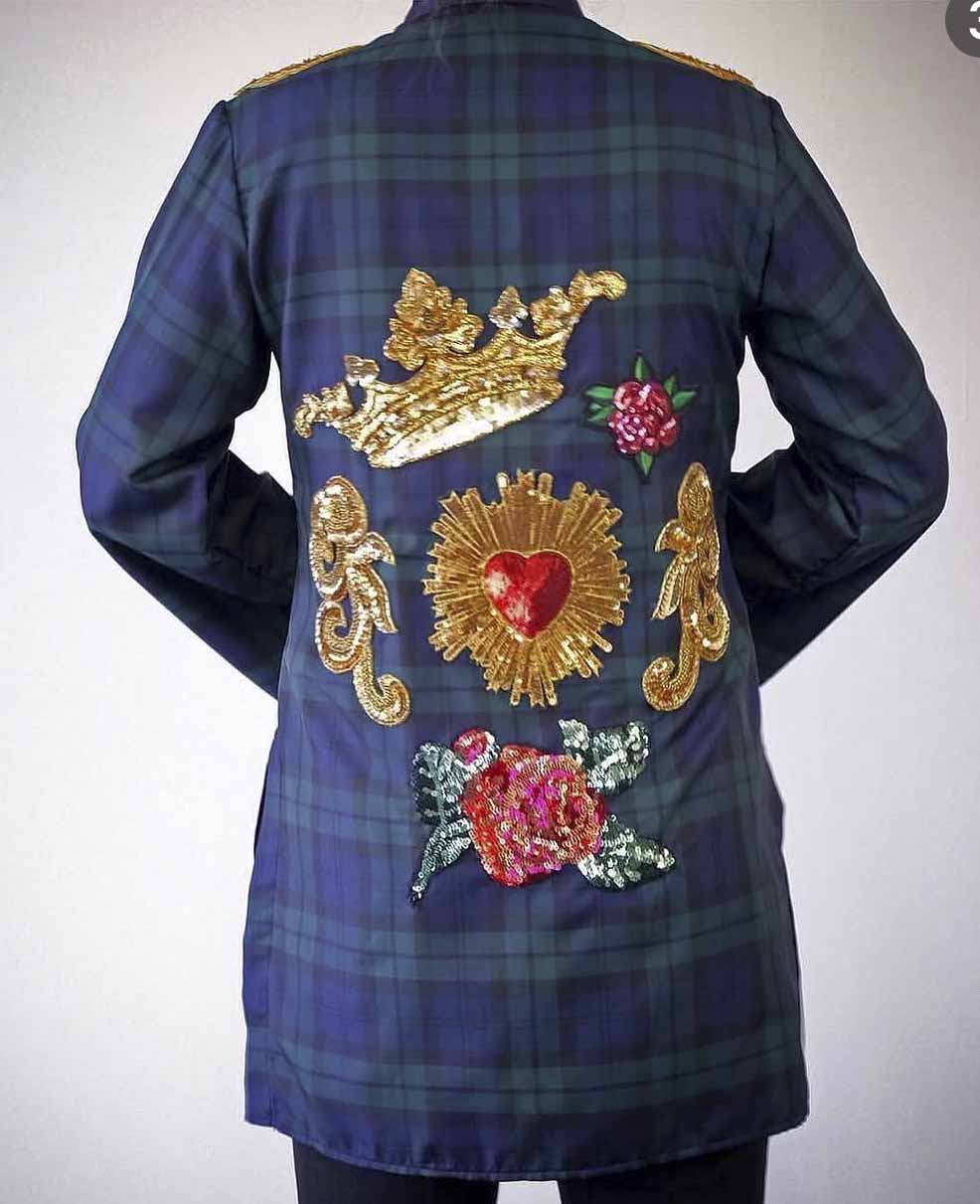 The Sacred Heart Black Watch Tartan Toppic