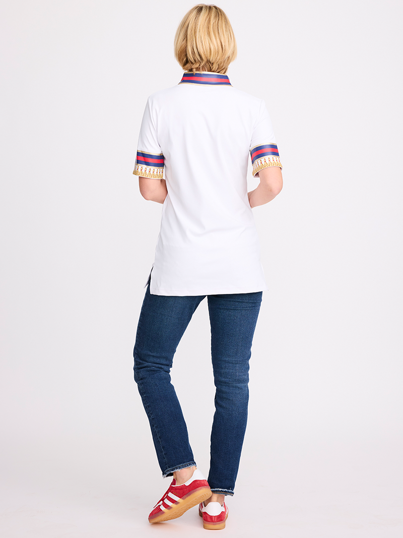Sport Tunic - Navy &amp; Red